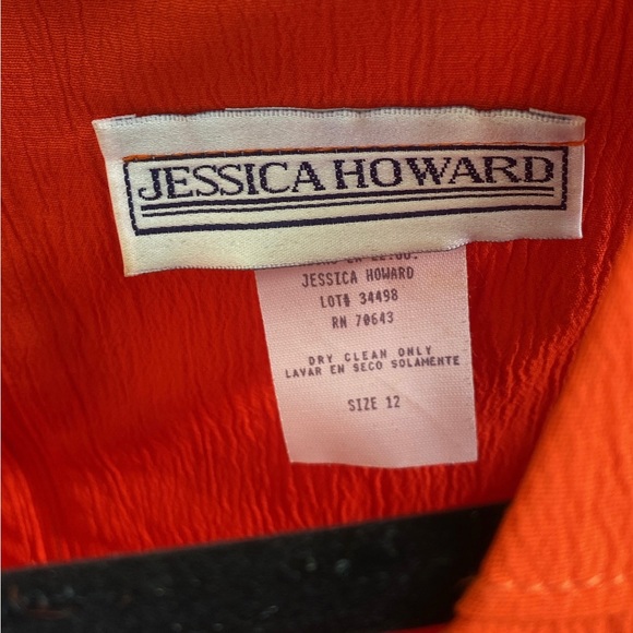 90's JESSICA HOWARD Sleeveless Popover Tie Waist Maxi Dress - Picture 5 of 10